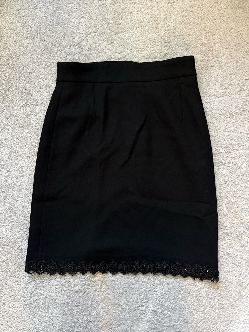 ECAILLE Paris 100% wool Pencil Skirt